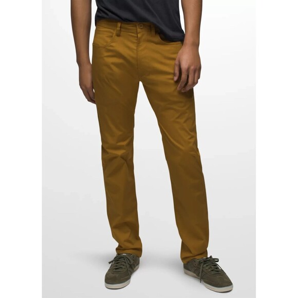 NWT New Mens Prana 34 x 34 Double Peak Pants Hiking Casual Antique Bronze Brown - Picture 12 of 12